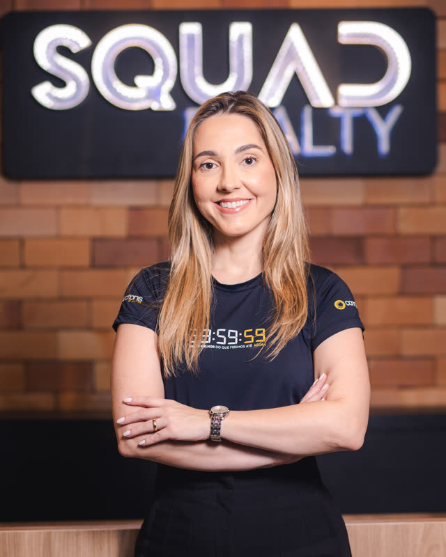 Amanda Longhi, diretora Comercial da SQUAD Realty